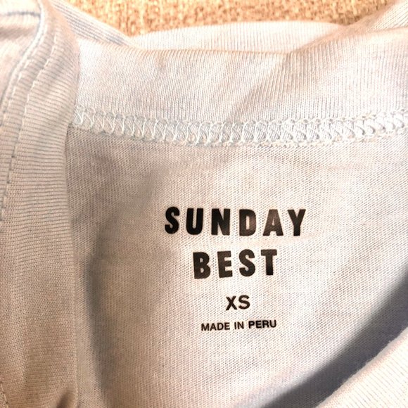 Aritzia Sunday Best Embroidered Butterfly Top - Picture 4 of 4